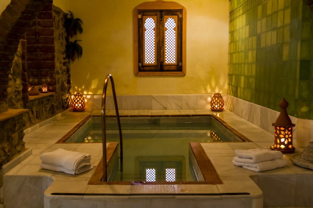 La Molinilla Apartamentos Y Hammam - Adults Only Linares de la Sierra Kültér fotó